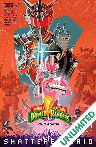 Mighty Morphin Power Rangers 2018 Annual